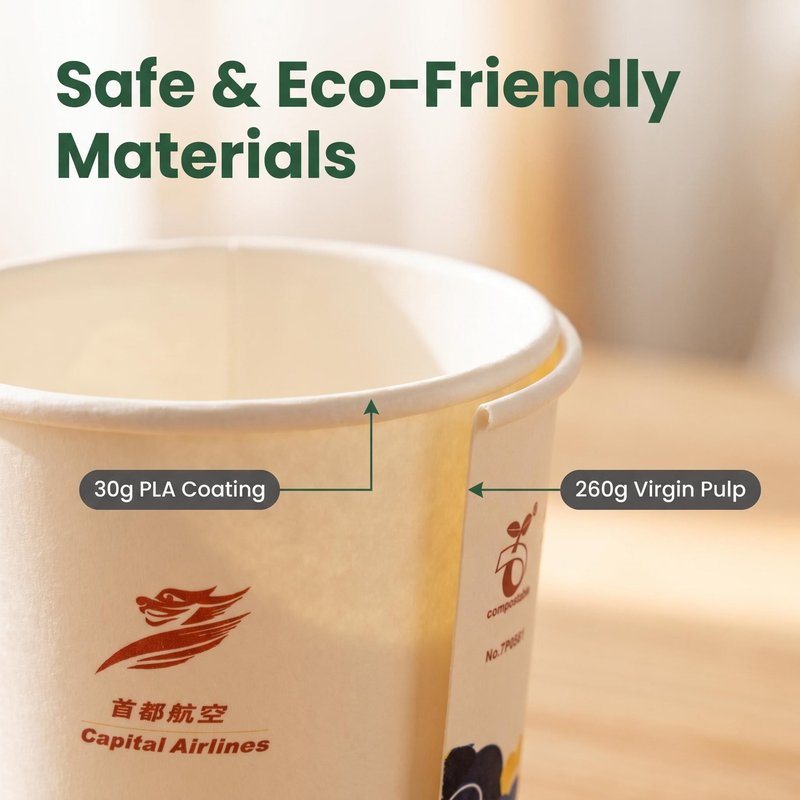 Eco-friendly PLA Coated Paper Cup Wholesale