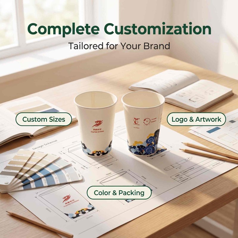Eco-friendly PLA Coated Paper Cup Wholesale