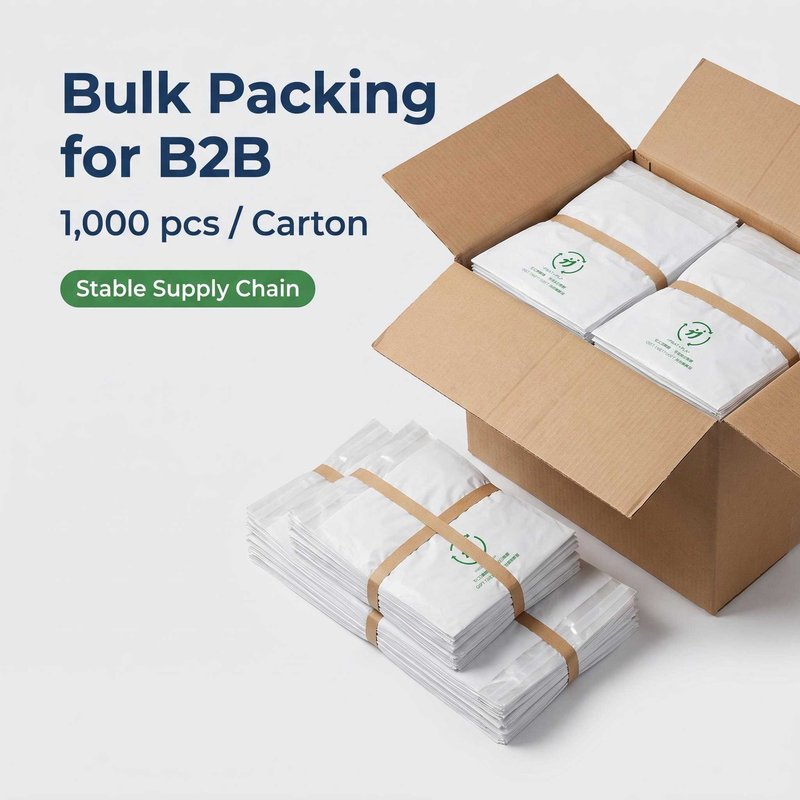 Custom Printed Biodegradable Self-Adhesive PLA/PBAT Bags 435×325mm – Bulk OEM - image 6