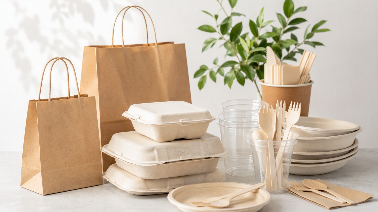 Biologisch abbaubare Verpackungslösungen