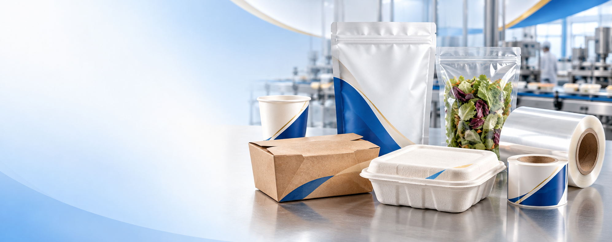 Lebensmittelverpackungen – Individuell bedruckte Lebensmittelverpackungsmaterialien