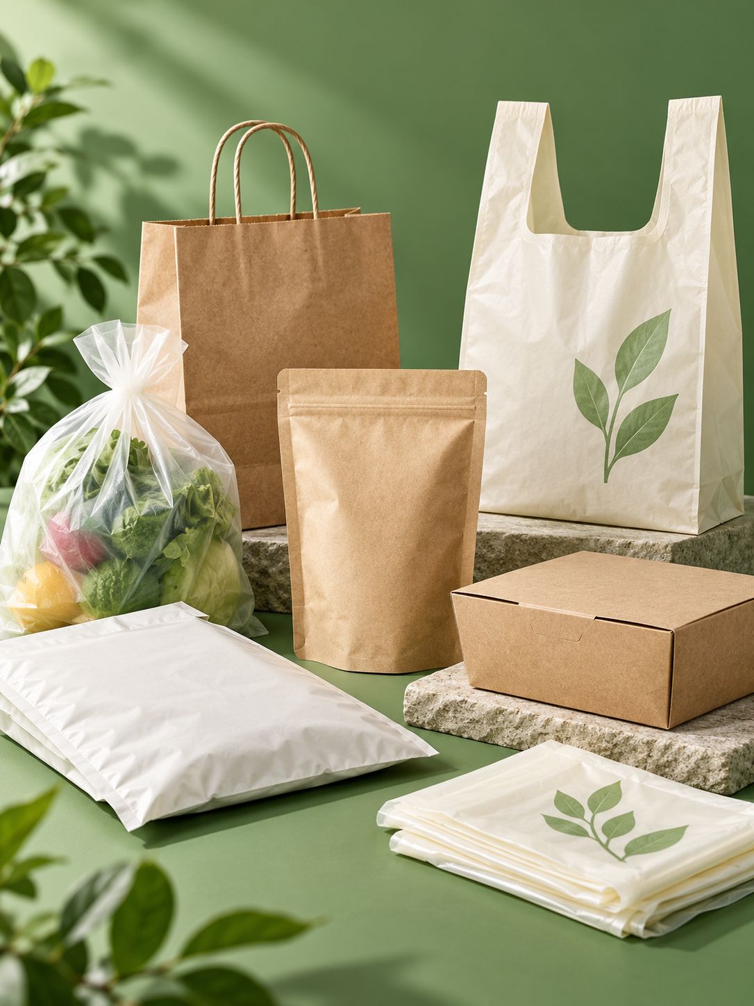 Biologisch abbaubare und kompostierbare Produkte